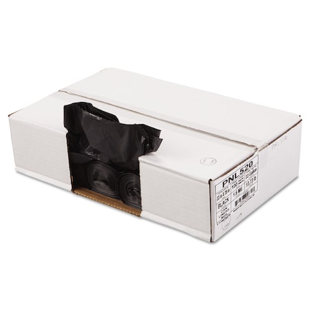 Penny Lane Linear Low Density Can Liners, 33 gal, 1.6 mil, 33"x39", Black, PK100 PNL520